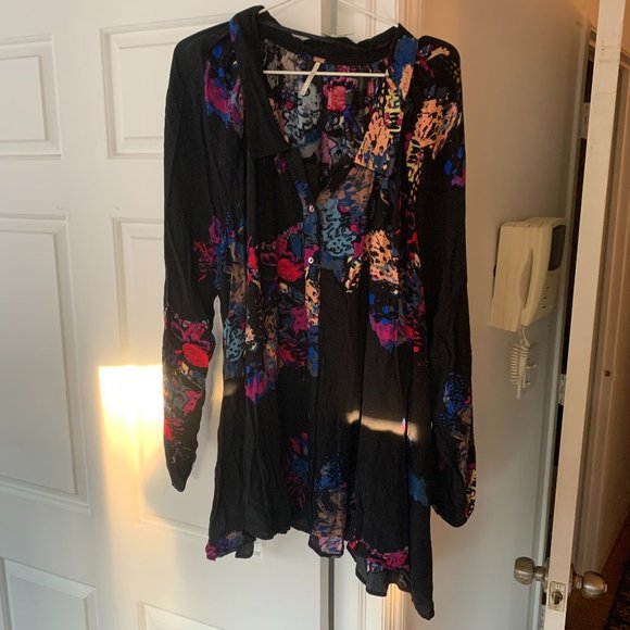 Free People Meadow Lark Button Down - Picture 2 of 4